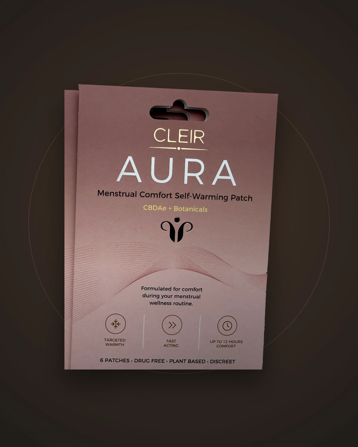 AURA Self-Warming Patch pouch
