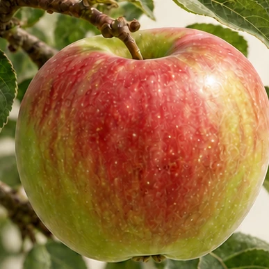 A fresh apple on the branch, representing CBDA